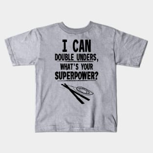 Double Unders Superpower Kids T-Shirt